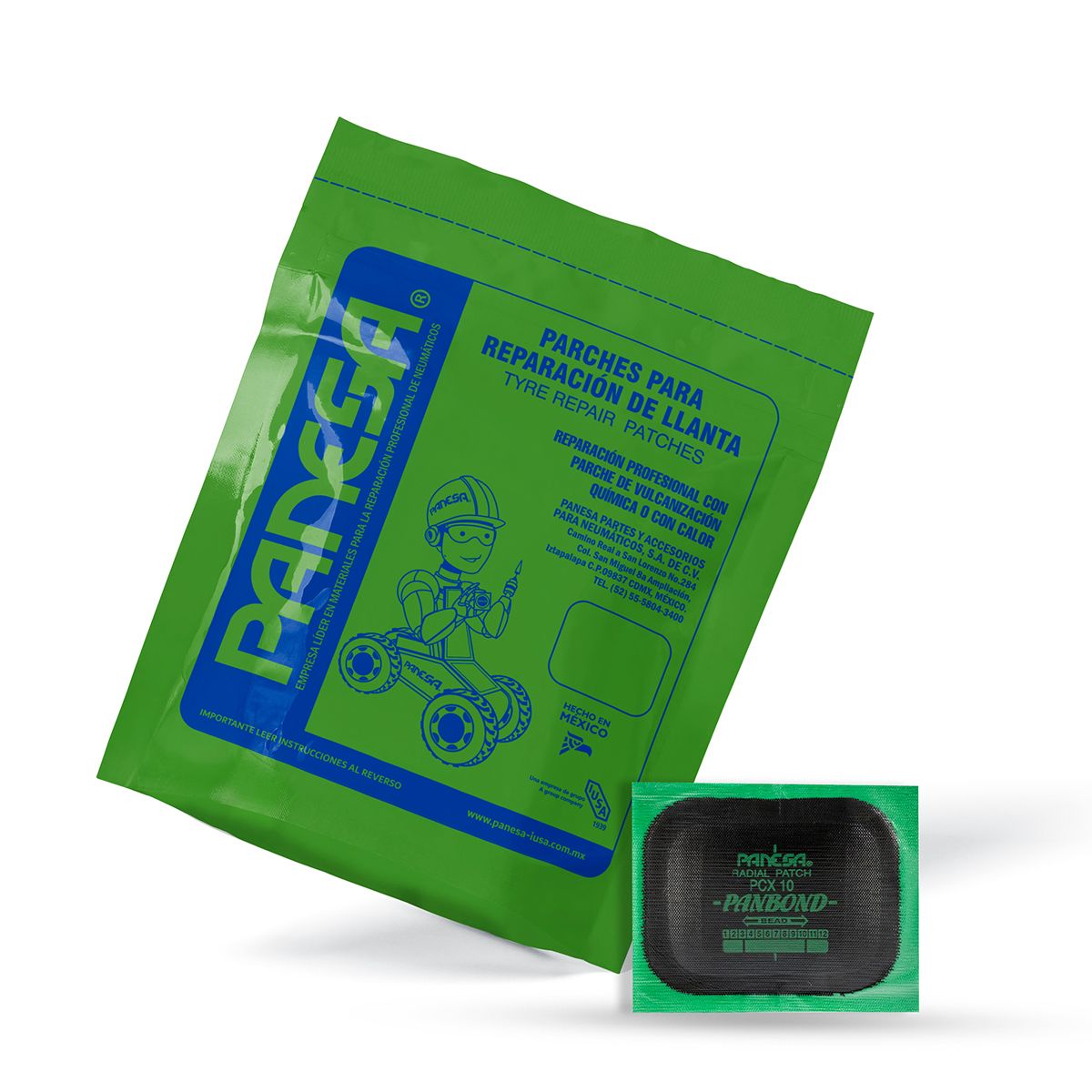 Parches Pcx10 Bolsa 50pz - Panesa