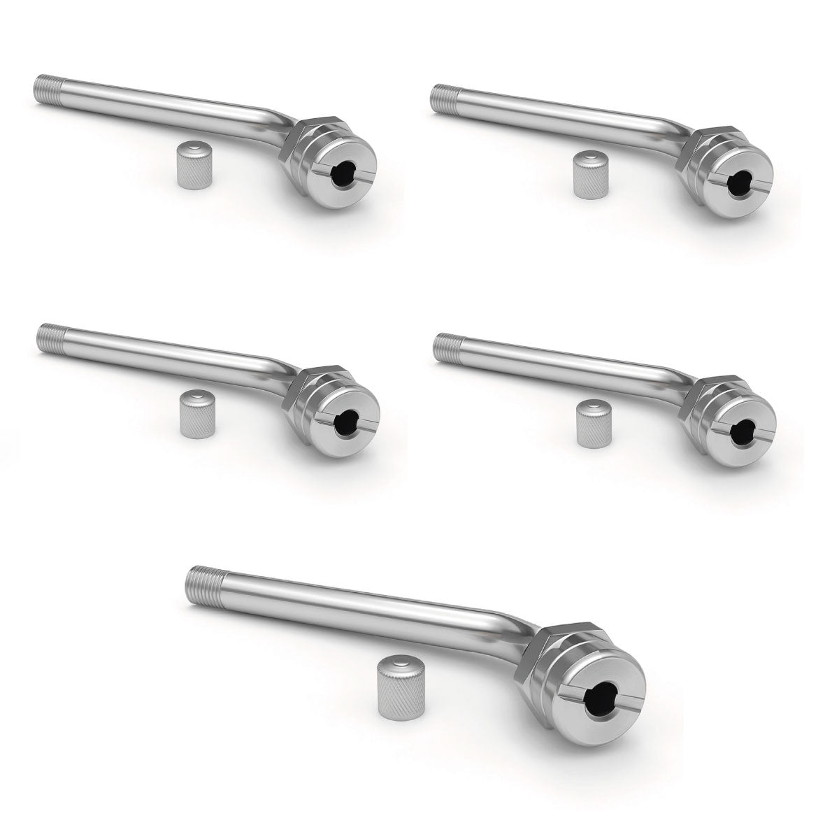 Válvula TR 545D para neumáticos sin cámara para camiones y autobuses (5pzs)