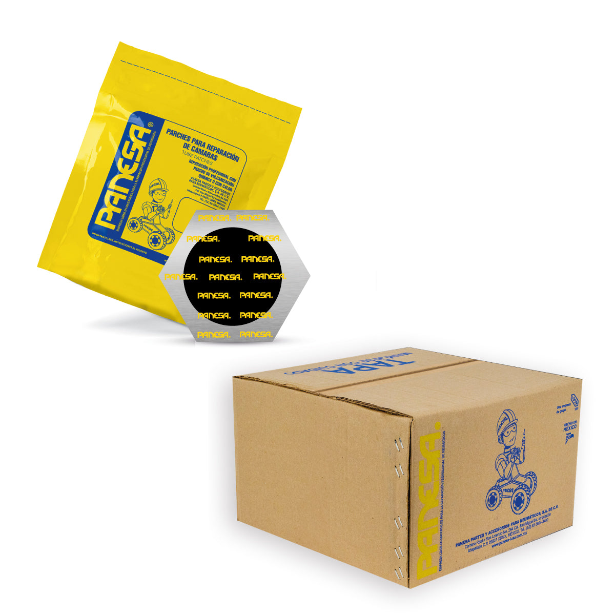 Caja Master de Parches P4 - Panesa