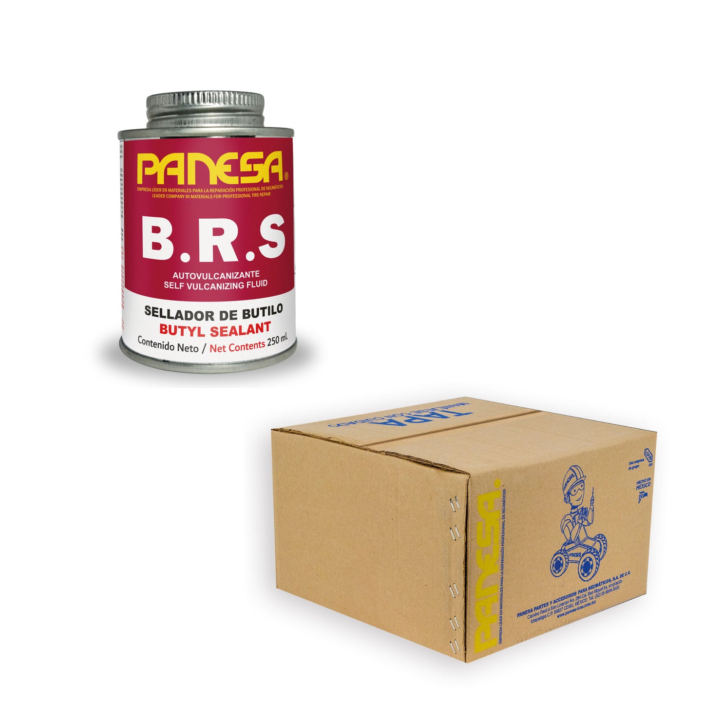 Caja Master de Sellador de Butilo B.R.S. 250ml - Panesa