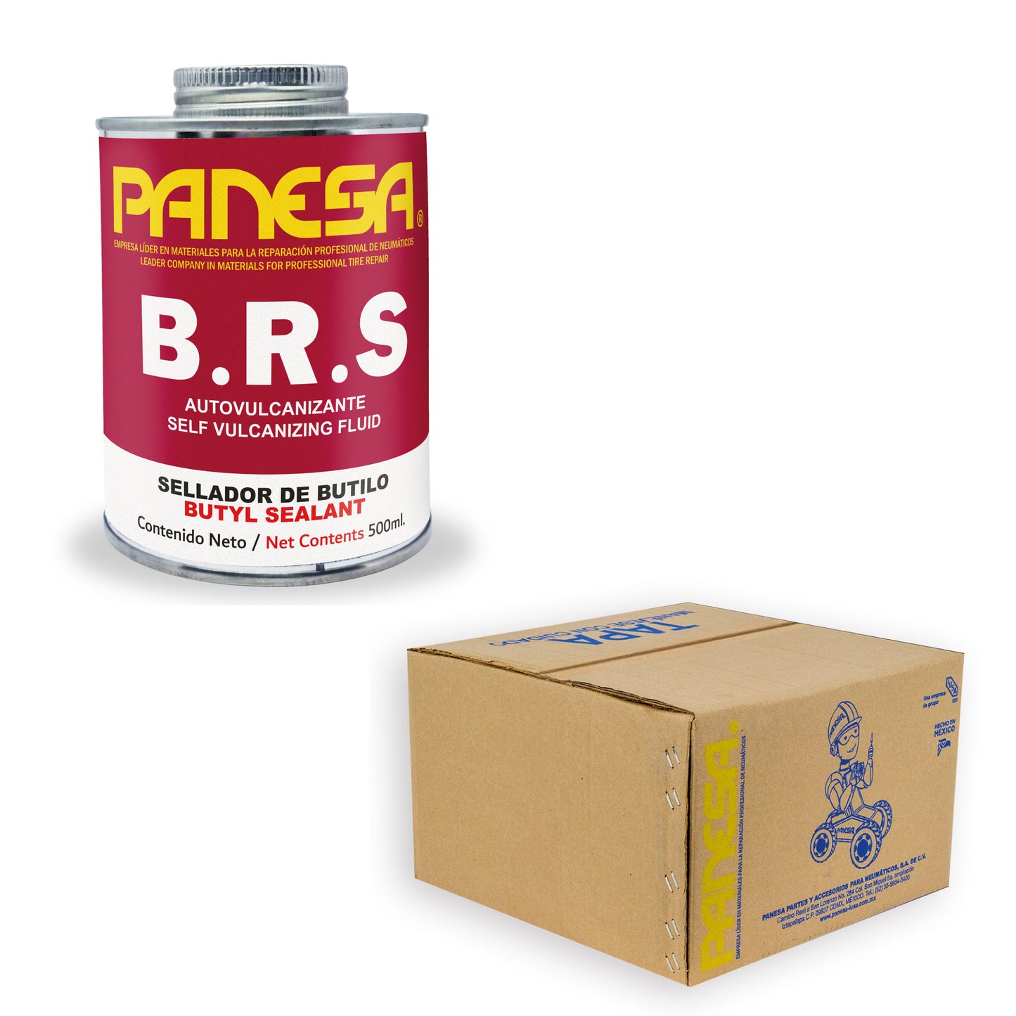 Caja Master de Sellador de Butilo B.R.S. 500ml - Panesa