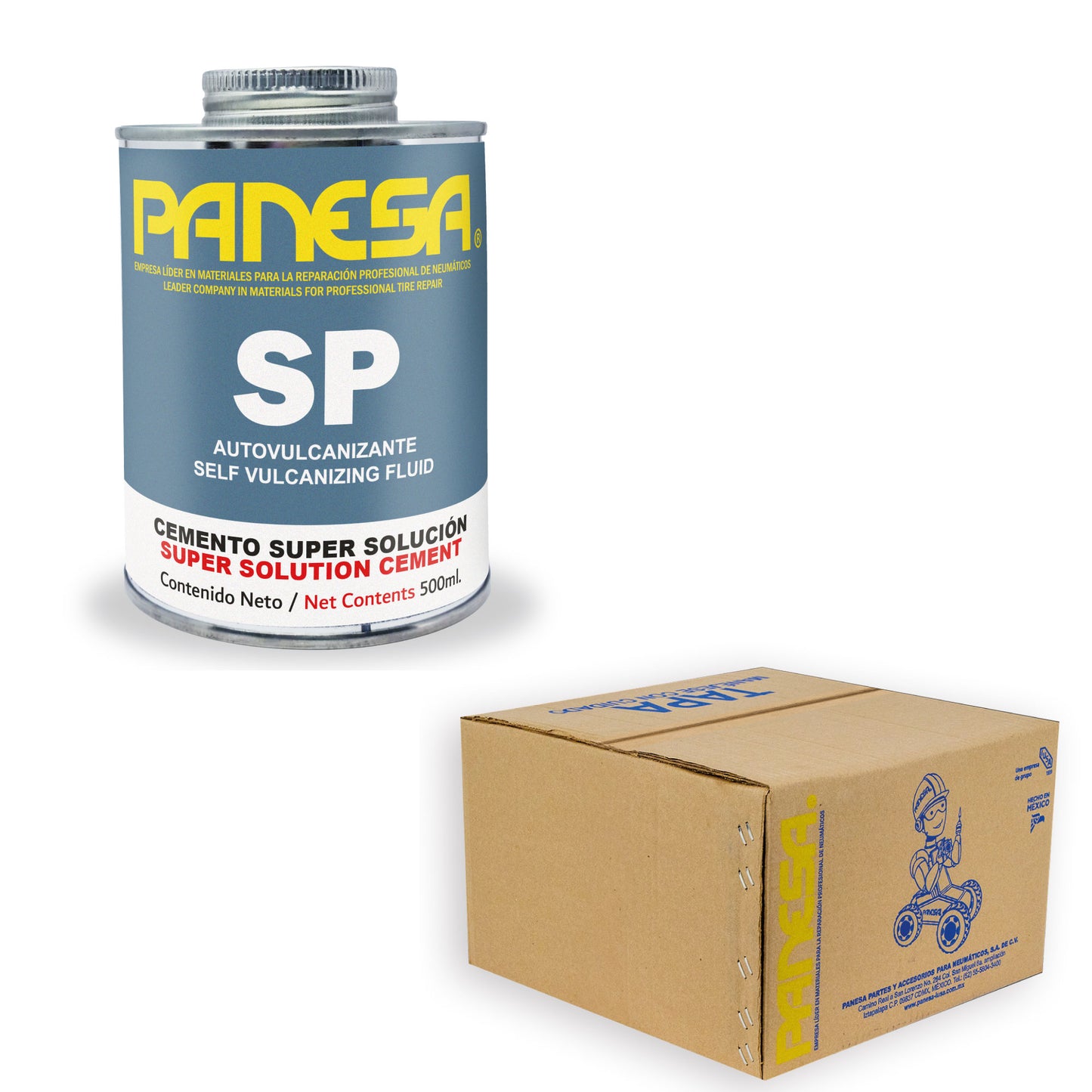 Caja Master de Cemento Químico SP 250ml - Panesa