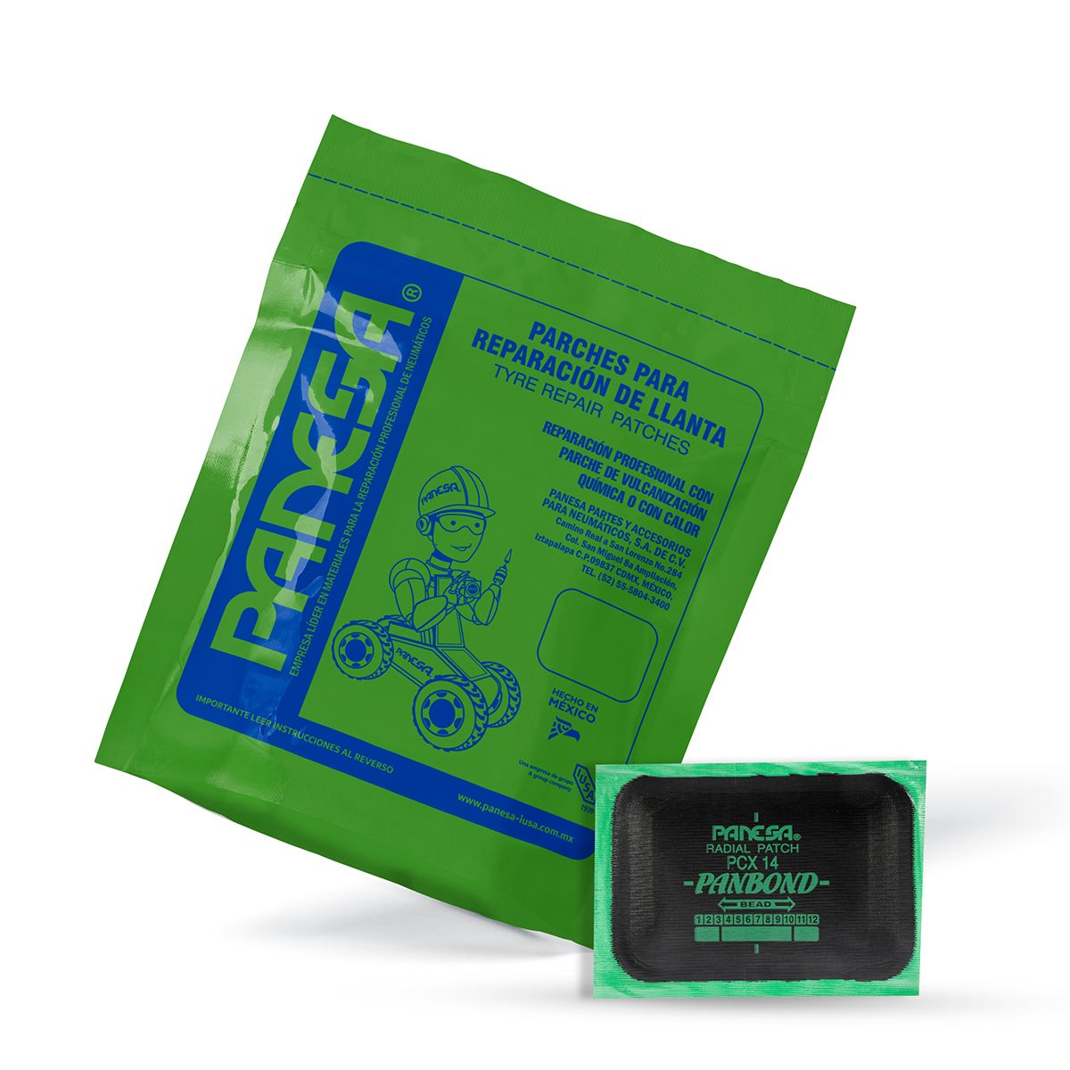 Parches Pcx14 Bolsa 50pz - Panesa
