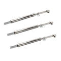 3 Chrome Air Pressure Gauges - Panesa