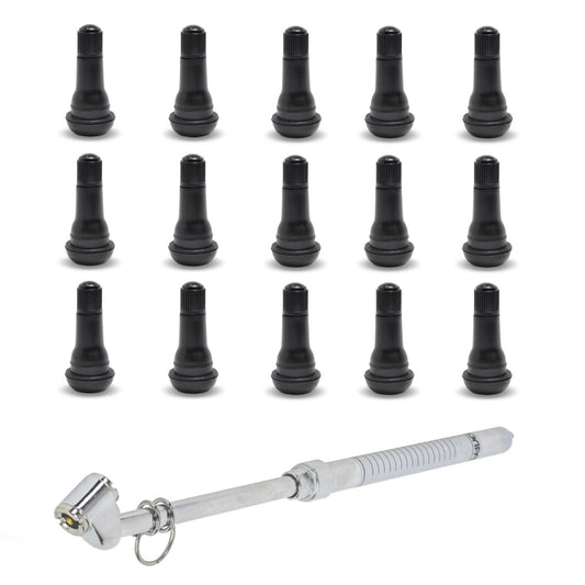 100 Válvulas Tr413 Sellomatica Pivote Rin Universal Panesa + Calibrador Profesional Uso Rudo Medidores De Presión