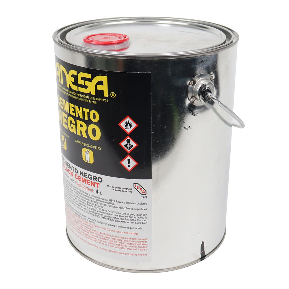 Cemento Negro 4lt - Panesa