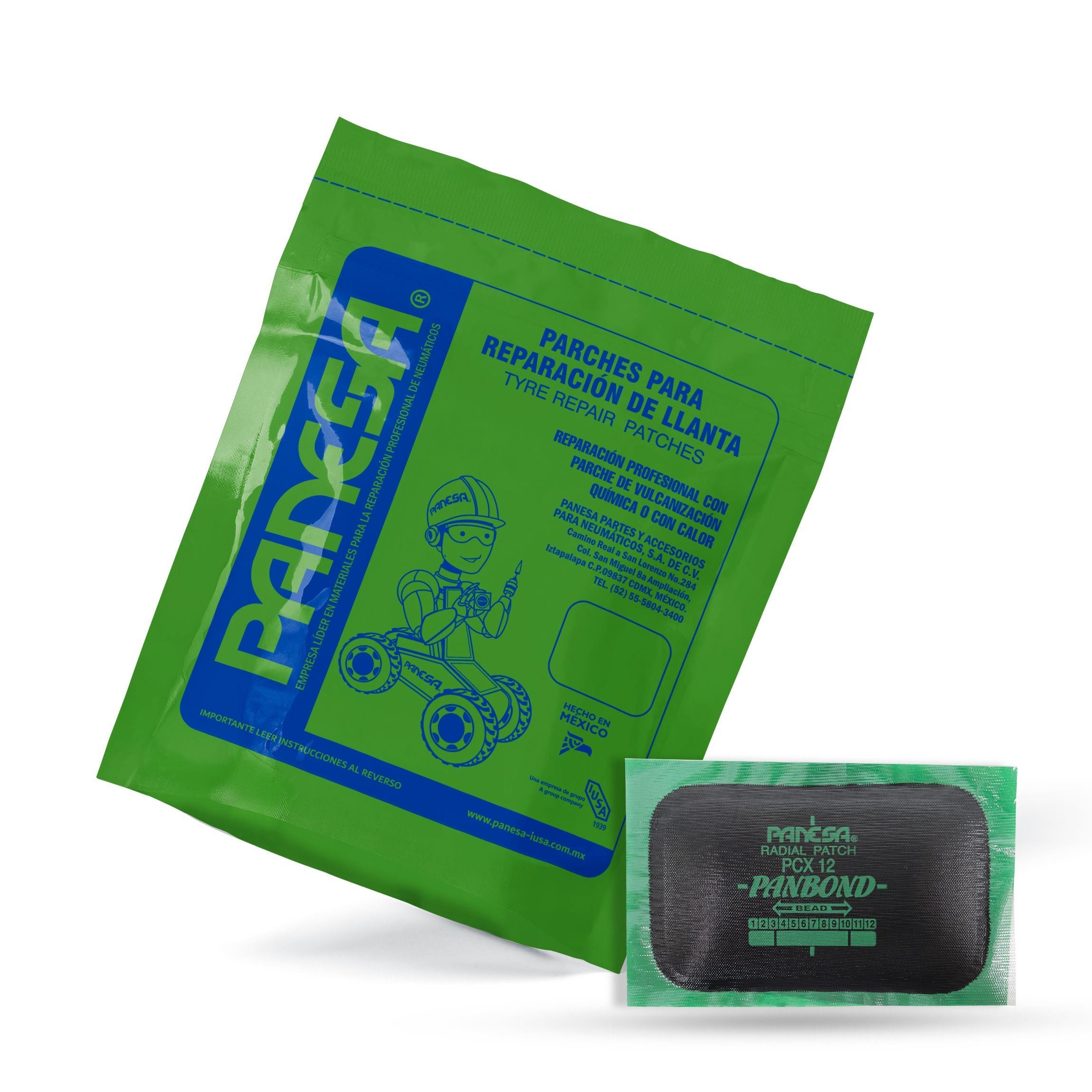 Parches Pcx12 Bolsa 50pz - Panesa