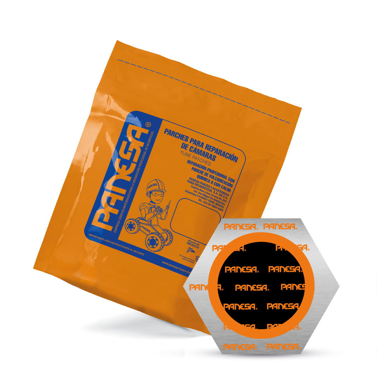 Parches KN1 Bolsa 100pz - Panesa