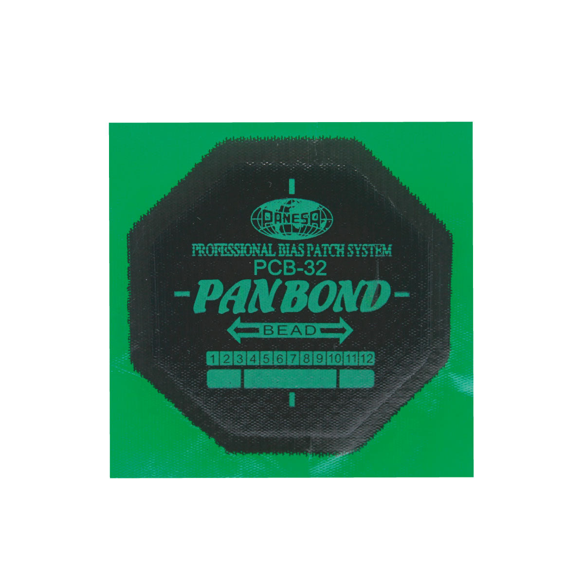 Parches Pcb32 Bolsa 50pz - Panesa (Lote con protector adherido al hule un poco más fuerte de lo habitual.)